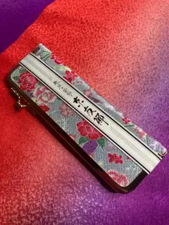 【未使用品】京友禅 花柄刺繍 くし 手鏡 和風 和装 和柄