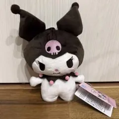 쿠로미 ぬいぐるみ ふんわりほっぺがま口 ポーチ