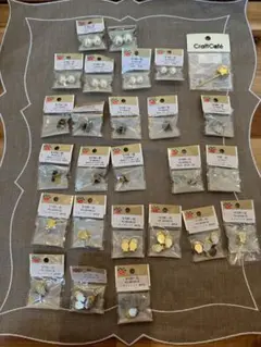 イヤリング　ピアス　髪留め　リング　パーツ　寄せ集め　まとめ売り③