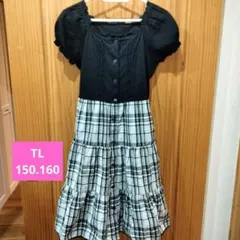 【訳あり】KUMIKYOKU ワンピース TL 150 160