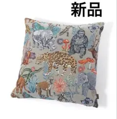 ニコアンド　niko and クッションカバー マニマル柄