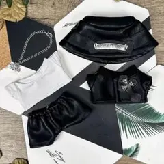 labubu洋服　ぬいぐるみ着 15cm-17cm 着せ替え服 5点セット