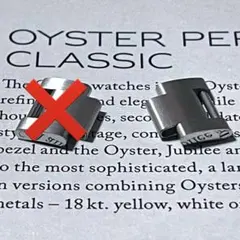 BLUE X様】ROLEX 純正オイスターブレスレット・メンズ用「1駒」 - メルカリ
