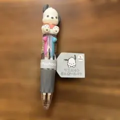 サンリオ　ポチャッコ　マスコット　ミニボールペン　4カラー