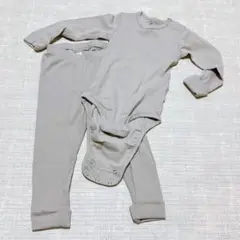 h&m ボディスーツ　パンツ　セットアップ　85 90