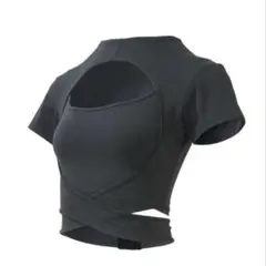 【あやかさま専用】/S front cross tops grayのサムネイル