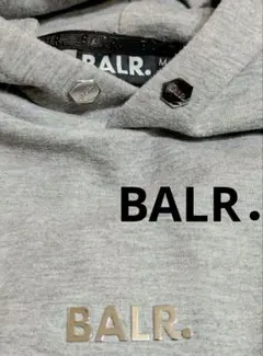 BALR.　ボーラー　Q-SERIES ストレートクラシックフーディー　グレーのサムネイル