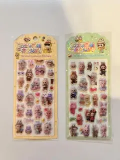 3Dラブブシール 2シートセット