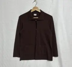 vintage アーカイブ カジュアルノームコアy2k ブラウンカーディガン