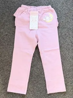 最終出品 新品 coeur a coeur バックフリルロングパンツ 100