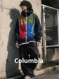 Columbia（コロンビア） マルチカラー ナイロンジャケット M