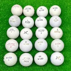 408 ロストボール ゼクシオ 各種混合 ホワイト 50球 B
