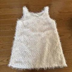 GRL グレイルホワイト ニットベスト