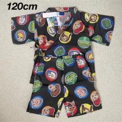 新品★Disney トイストーリー 総柄 甚平 キッズ 男の子 120cm