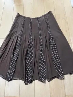 フレア水玉スカート