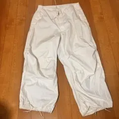 ホワイトワークパンツ 軍パンツ スノーカモ ヴィンテージ