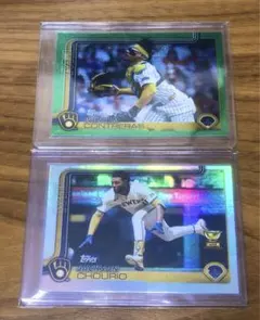 MLB 2025 topps series 1 ウィリアム・コントレラス　他