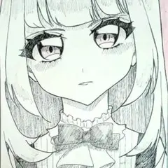 アナログイラスト ポストカードサイズ