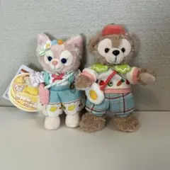 ダッフィー&フレンズ　ワンダフルキッチン　ダッフィー　リーナベル　バッジ