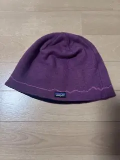 【早い者勝ち】90s patagonia パープルニット帽のサムネイル
