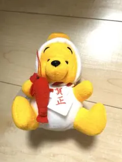 【新品未使用】ディズニー くまのプーさん ぬいぐるみ 鏡餅