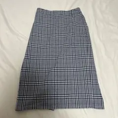 チェックタイトスカート　GU