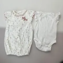 ロンパース・カバーオール　50 60 アカチャンホンポ　gap