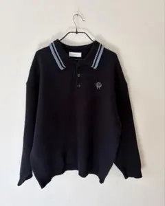 RAGEBLUE ニット　ニットポロ