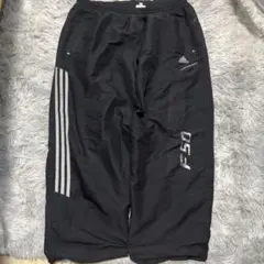 adidas ナイロンパンツ　ワイド