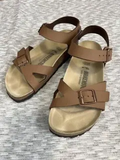 美品 ビルケンシュトック 39 ミラノ サンダル ビッグバックル