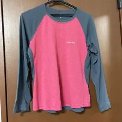 mont-bell レディース　ラグランスリーブTシャツ M