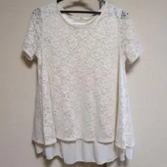 ハニーズ　総レース　半袖　Tシャツ　美品