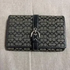 COACHコーチ 二つ折り・三つ折り財布 シグネチャー ベルト 2個セット 