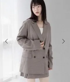 Heather オーバーミドルテーラードジャケット