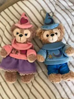 ダッフィー シェリーメイ ぬいぐるみバッジ