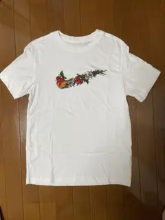 ナイキ 花柄 ホワイト Tシャツ