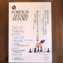 FOREIGN AFFAIRS REPORT NO.11 2023