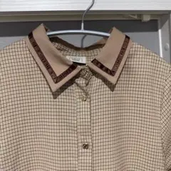 【Rebecca boutique】チェック柄ロングワンピースのサムネイル