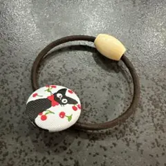 ジブリ ジジ 猫とさくらんぼのヘアゴム　ジブリパーク
