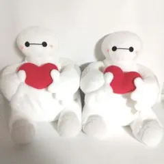 ベイマックス ハートをぎゅっと V-BIGぬいぐるみ 2体セット まとめ売り
