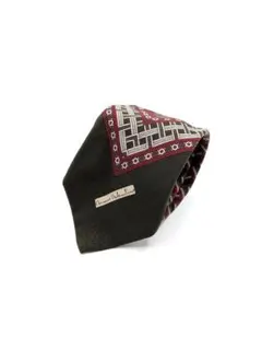 良品✨ MARIO VALENTINO ネクタイ シルク ブラウン 1102