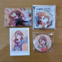プロセカ グリッター缶バッジ イベントイラストコレクション カード 花里みのり
