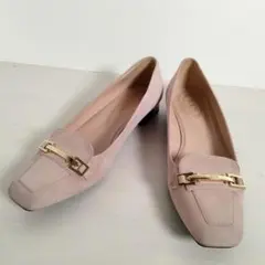 GUCCI グッチ ホースビット フラットパンプス ピンク 36 1/2 美品