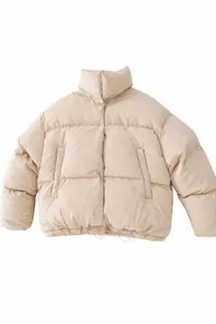 ペディンダウンジャケット　アイボリー