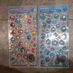 しずくちゃん　ボンボンドロップシール2枚セット
