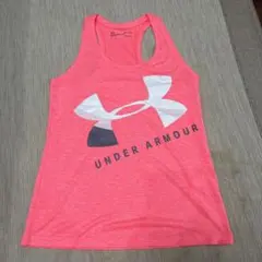 Under Armour HeatGear ピンクタンクトップ S/M