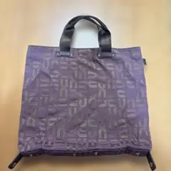 訳あり　U by ungaro ロゴプリント ハンドバッグ　トートバッグ