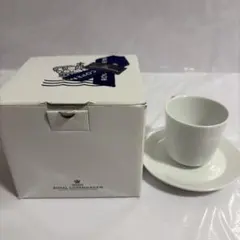 ロイヤルコペンハーゲン　ホワイトエレメンツ　カップ&ソーサー