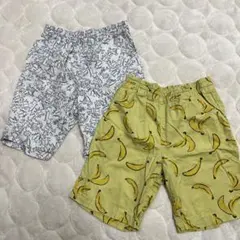 BREEZE 半ズボン 110 バナナ柄・昆虫柄