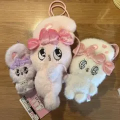 エスターバニー Esther Bunny ぬいぐるみ付きボールペン 全3種セット
